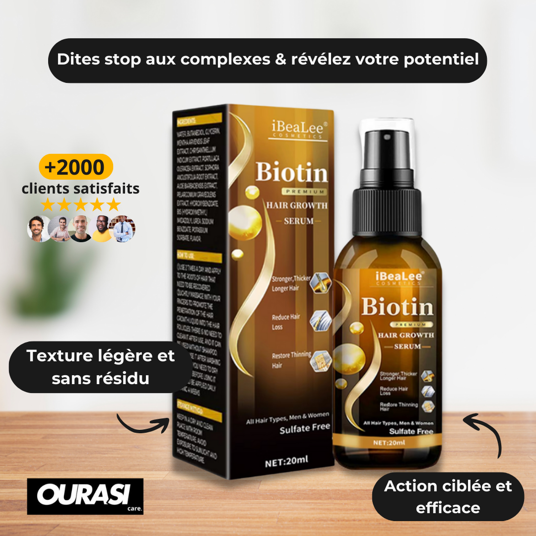 Sérum Croissance Barbe & Cheveux