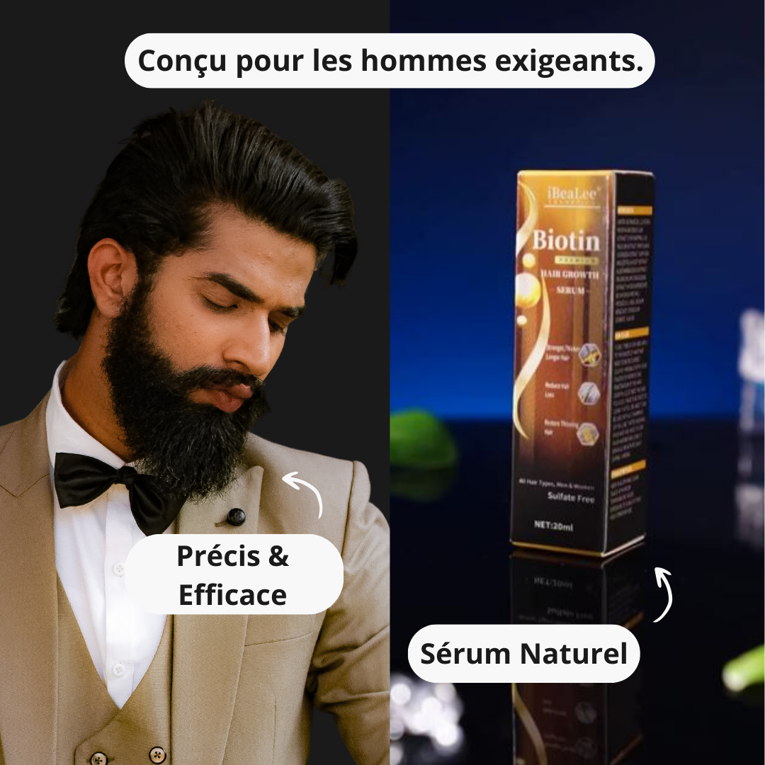 Roller Croissance Barbe & Cheveux